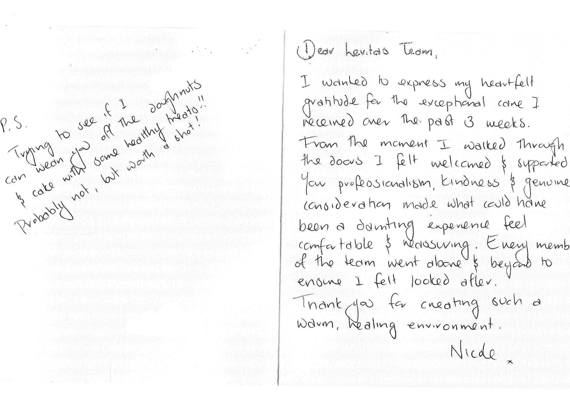Thank you Card